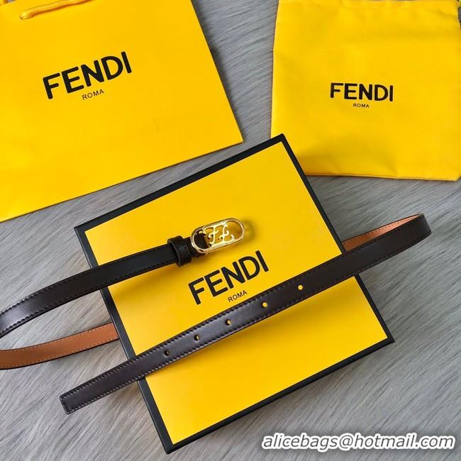 Good Quality Fendi Leather Belt 15MM 2763