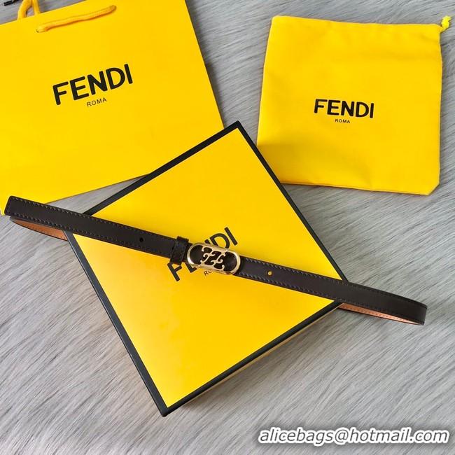 Good Quality Fendi Leather Belt 15MM 2763