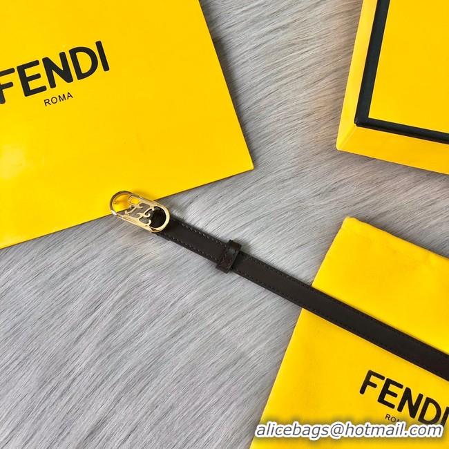 Good Quality Fendi Leather Belt 15MM 2763