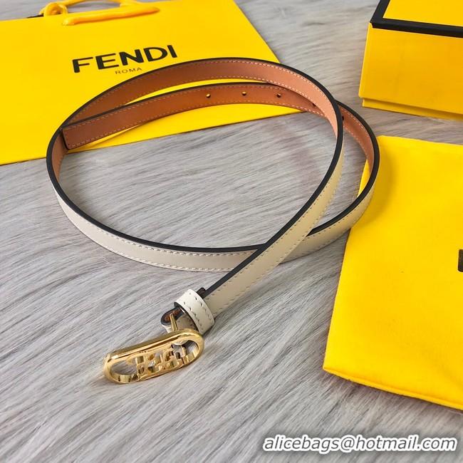 Funny Fendi Leather Belt 15MM 2764