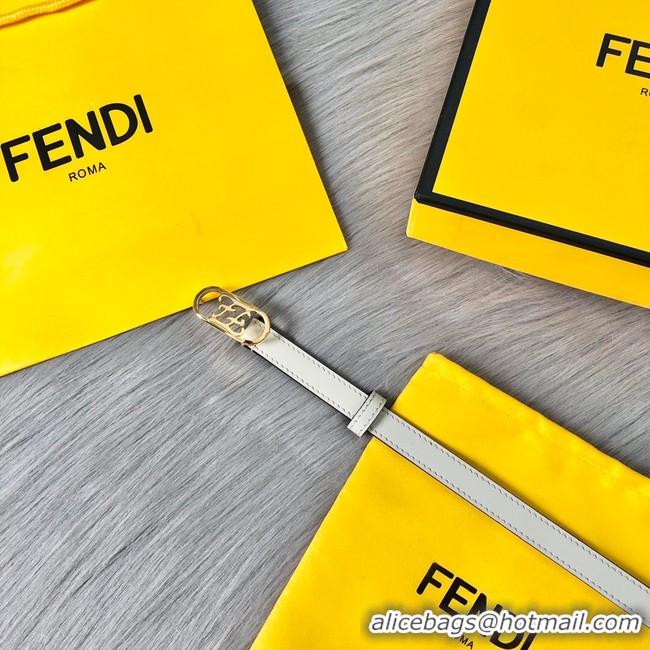 Funny Fendi Leather Belt 15MM 2764