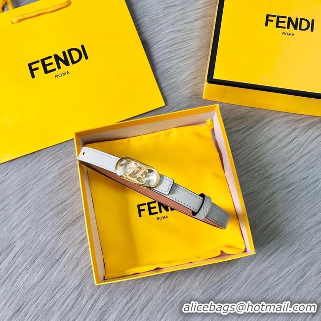 Funny Fendi Leather Belt 15MM 2764