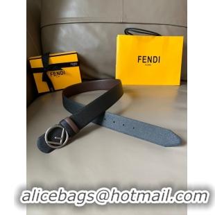 Top Quality Fendi Leather Belt 40MM 2767