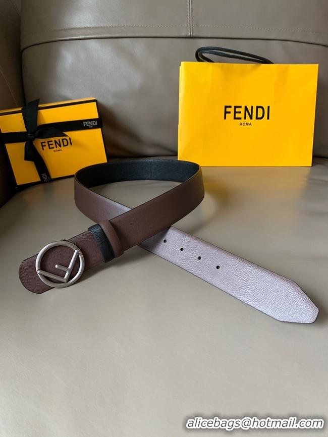 Top Quality Fendi Leather Belt 40MM 2767