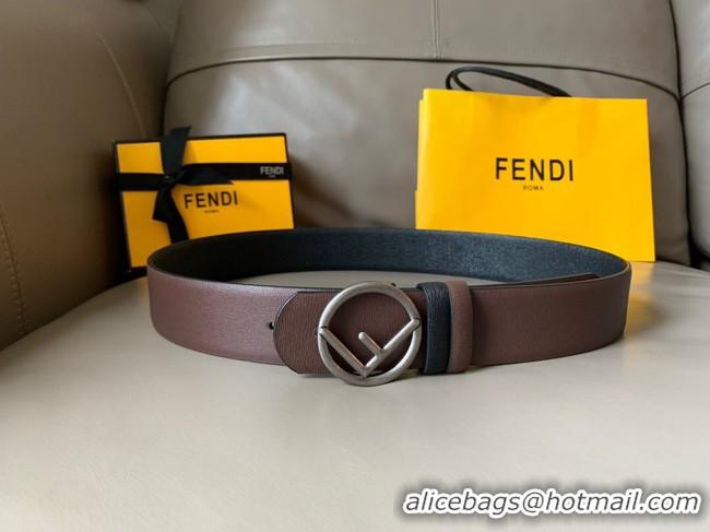 Top Quality Fendi Leather Belt 40MM 2767