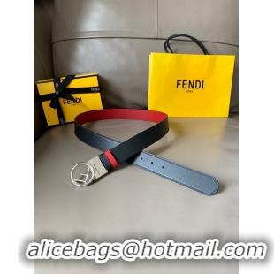 Best Quality Fendi Leather Belt 34MM 2768