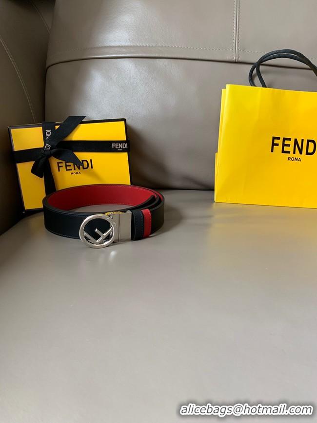 Best Quality Fendi Leather Belt 34MM 2768