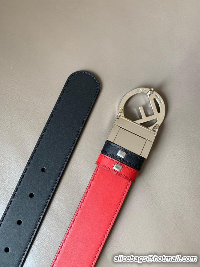 Best Quality Fendi Leather Belt 34MM 2768