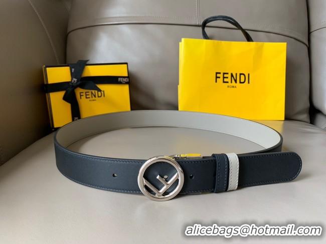 AAAAA Fendi Leather Belt 34MM 2769