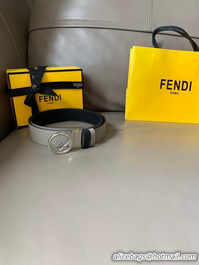 AAAAA Fendi Leather Belt 34MM 2769