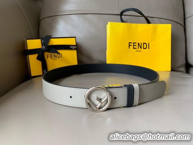 AAAAA Fendi Leather Belt 34MM 2769