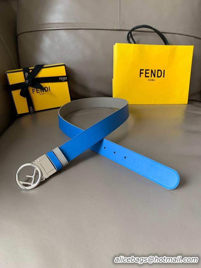 Perfect Fendi Leather Belt 34MM 2770