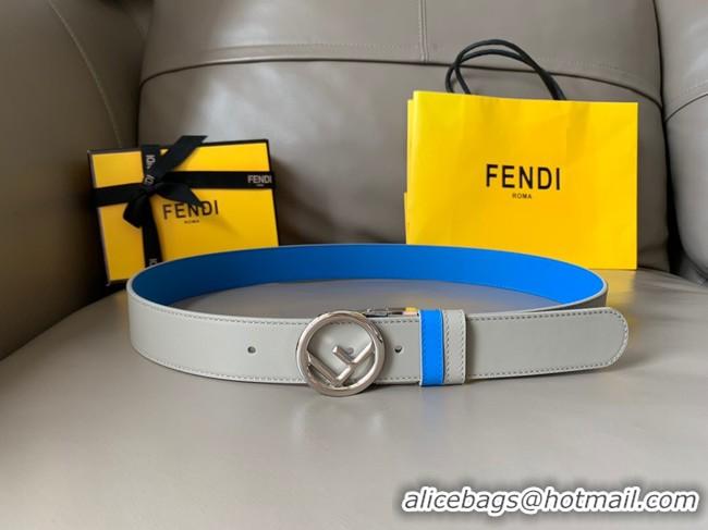 Perfect Fendi Leather Belt 34MM 2770