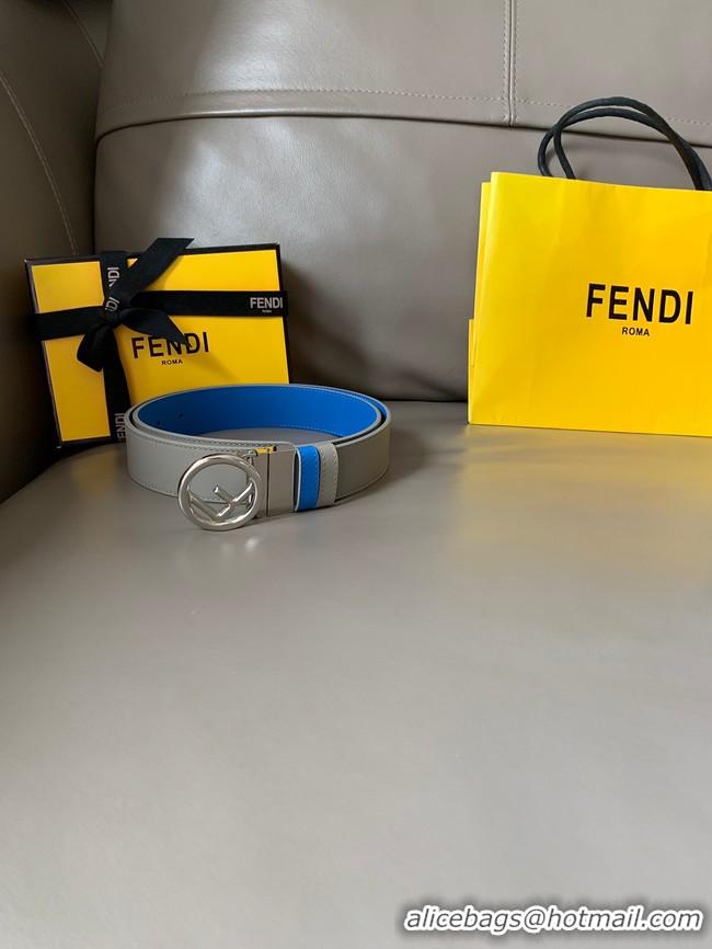 Perfect Fendi Leather Belt 34MM 2770