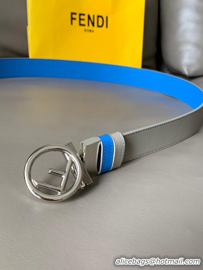 Perfect Fendi Leather Belt 34MM 2770