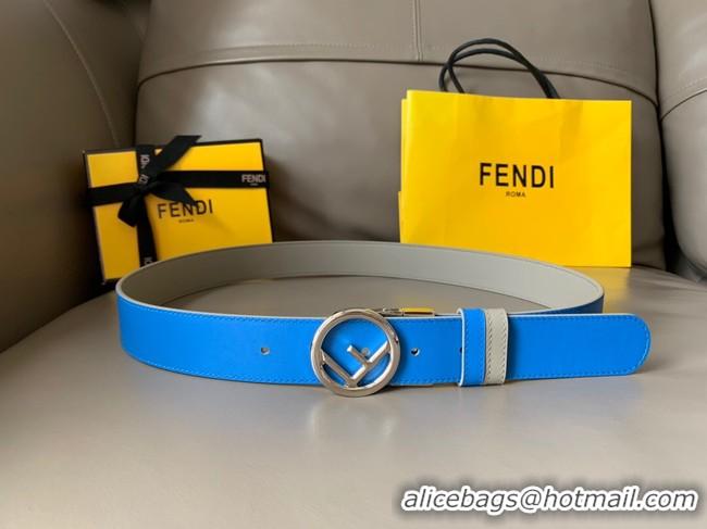 Perfect Fendi Leather Belt 34MM 2770