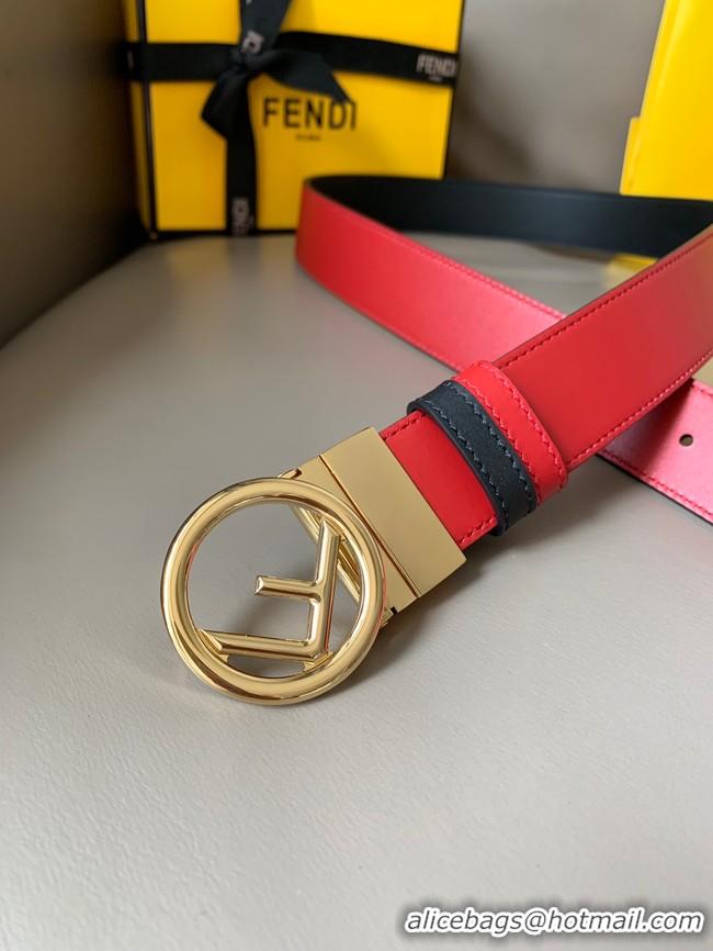 Elegant Fendi Leather Belt 34MM 2771