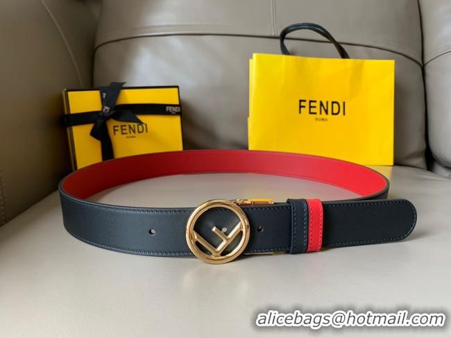 Elegant Fendi Leather Belt 34MM 2771