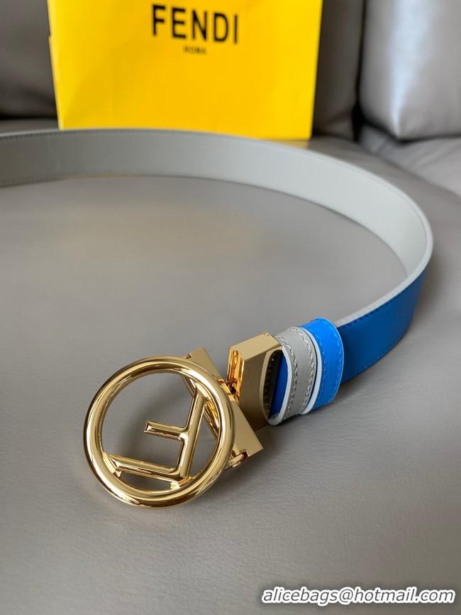 Super Quality Fendi Leather Belt 34MM 2772