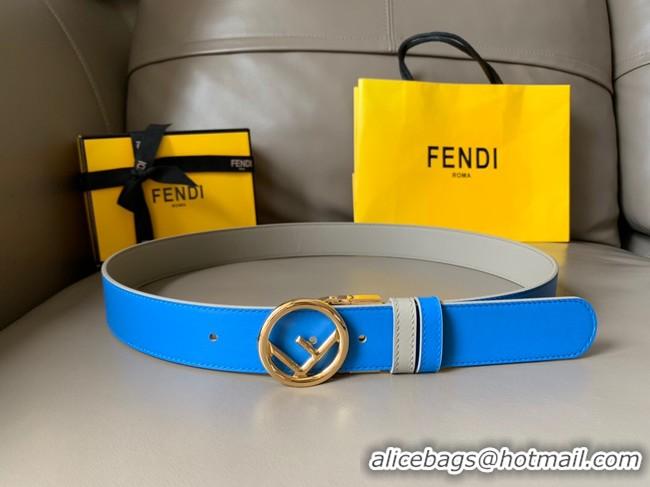 Super Quality Fendi Leather Belt 34MM 2772