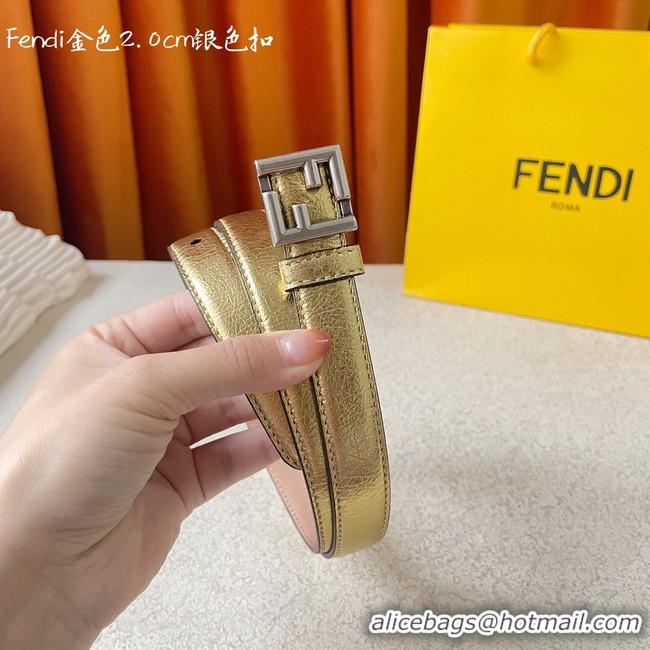 Affordable Price Fendi Leather Belt 20MM 2773