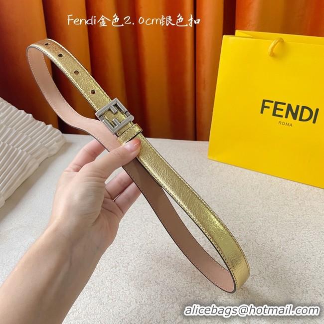 Affordable Price Fendi Leather Belt 20MM 2773