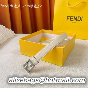 Best Grade Fendi Leather Belt 20MM 2776