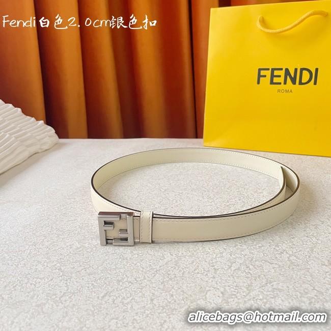 Best Grade Fendi Leather Belt 20MM 2776