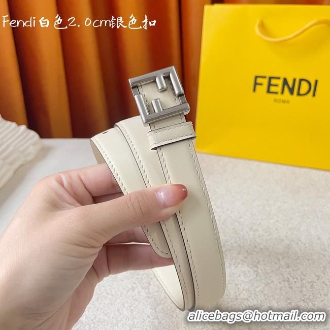 Best Grade Fendi Leather Belt 20MM 2776