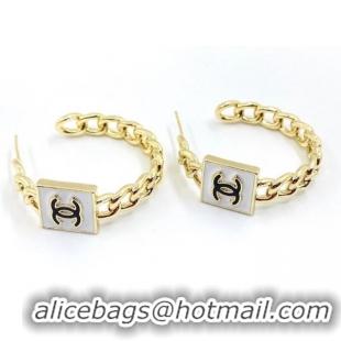 Sophisticated Design  Chanel Earrings CE8626 White