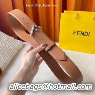 Hot Style Duplicate Fendi Leather 40MM Belt F7104-2