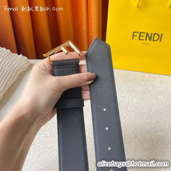 Stylish Duplicate Fendi Leather 40MM Belt F7104-3