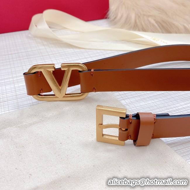 Top Design Valentino 20MM Leather Belt V7111-2