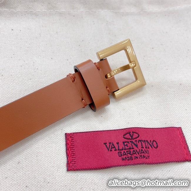 Top Design Valentino 20MM Leather Belt V7111-2