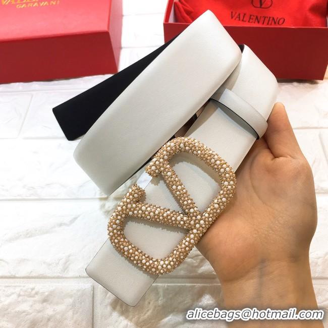 Luxury Valentino 40MM Leather Belt V7112-1