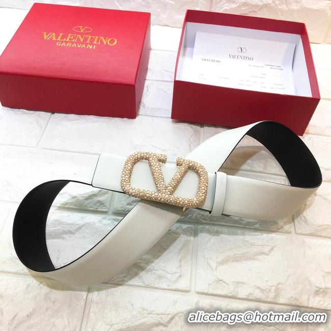 Luxury Valentino 40MM Leather Belt V7112-1