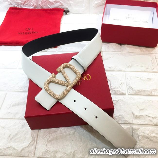 Luxury Valentino 40MM Leather Belt V7112-1