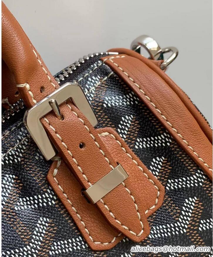 Trendy Design Goyard Calfskin Leather shoulder bag 9986 brown