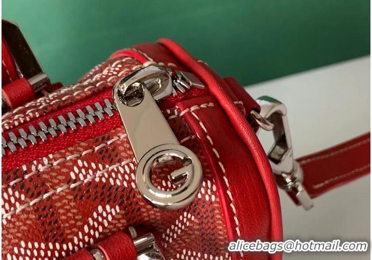 Buy Discount Goyard Calfskin Leather shoulder bag 9986 red