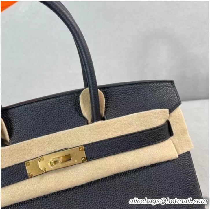 Reasonable Price Hermes Original Togo Leather HB30O black