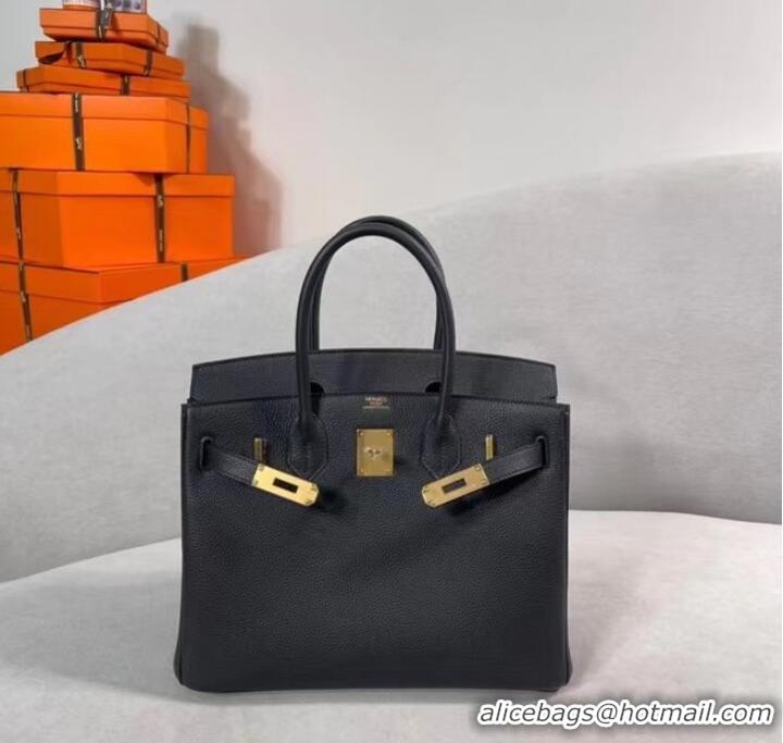 Reasonable Price Hermes Original Togo Leather HB30O black