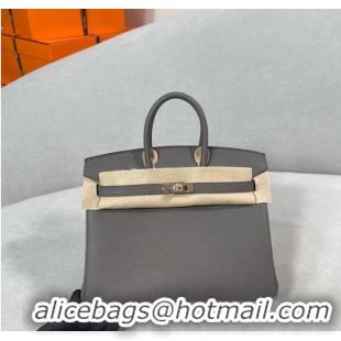 Reasonable Price Hermes Original Togo Leather HB30O gray