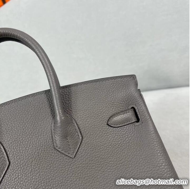 Reasonable Price Hermes Original Togo Leather HB30O gray