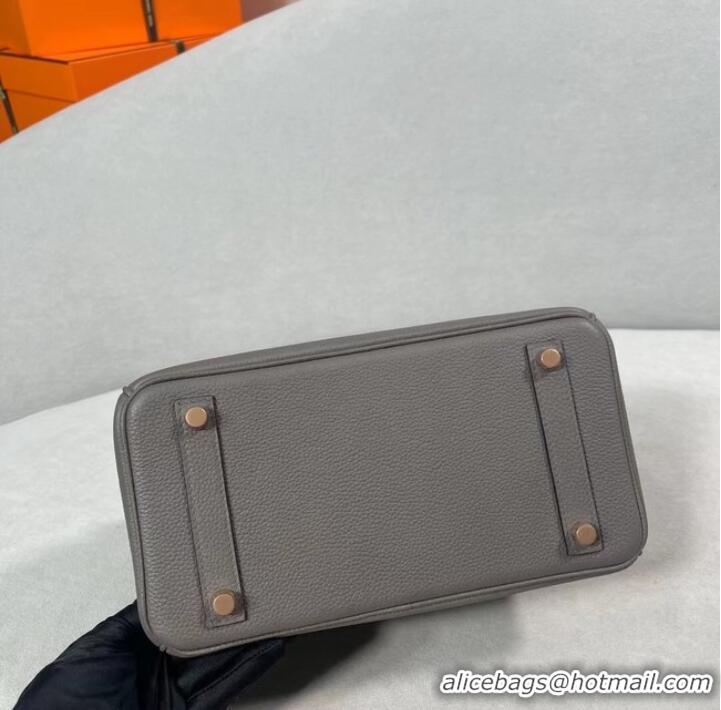 Reasonable Price Hermes Original Togo Leather HB30O gray