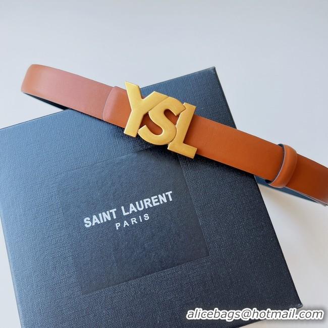 Top Quality Yves saint Laurent calf leather BELT 26991