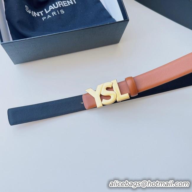 Top Quality Yves saint Laurent calf leather BELT 26991