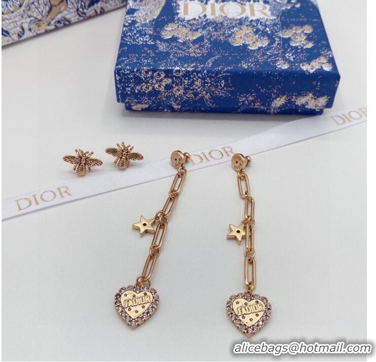 Famous Brand Dior Earrings CE9276