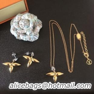 Best Price Louis Vuitton Necklace &Earrings CE8420