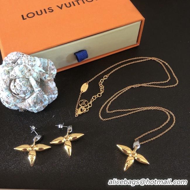 Best Price Louis Vuitton Necklace &Earrings CE8420