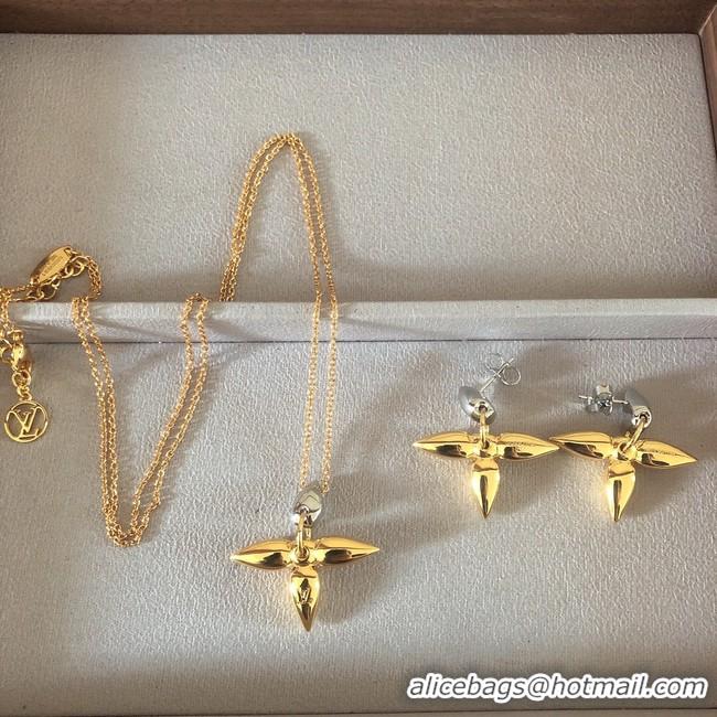 Best Price Louis Vuitton Necklace &Earrings CE8420